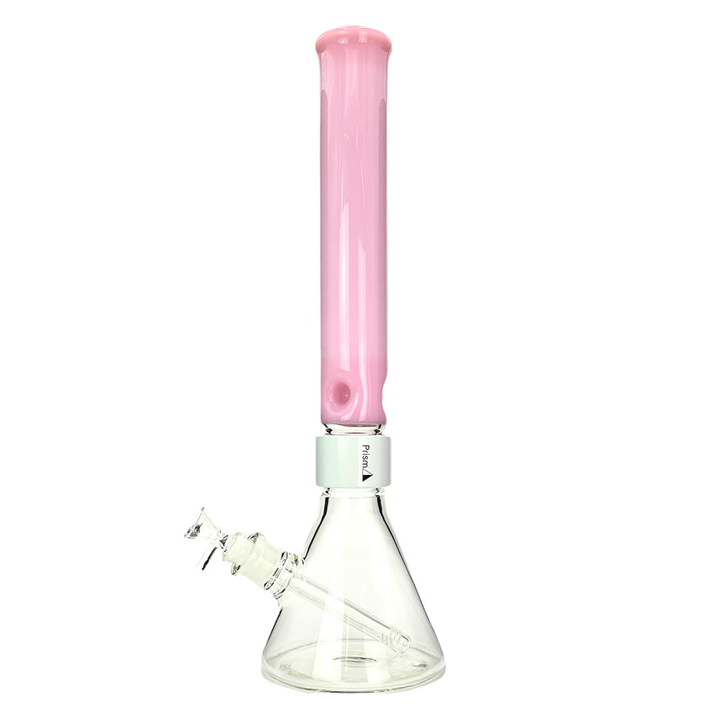  Prism Pipes tall Beaker water pipe pink