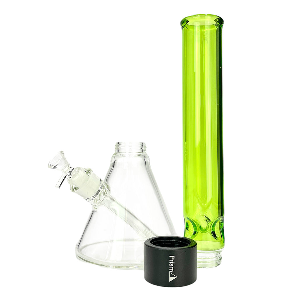  Prism Pipes 18” Tall Colored Beaker Bong