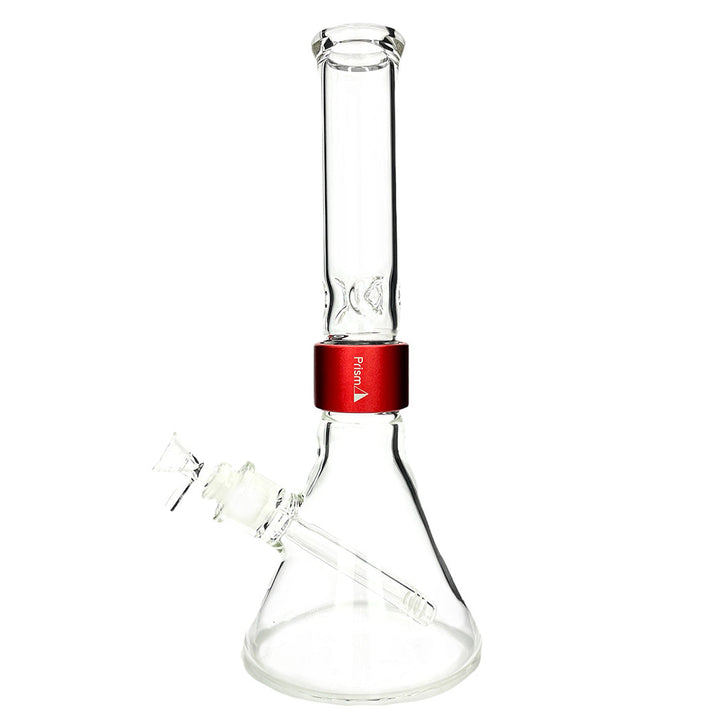 prism pipes halo beaker bong red