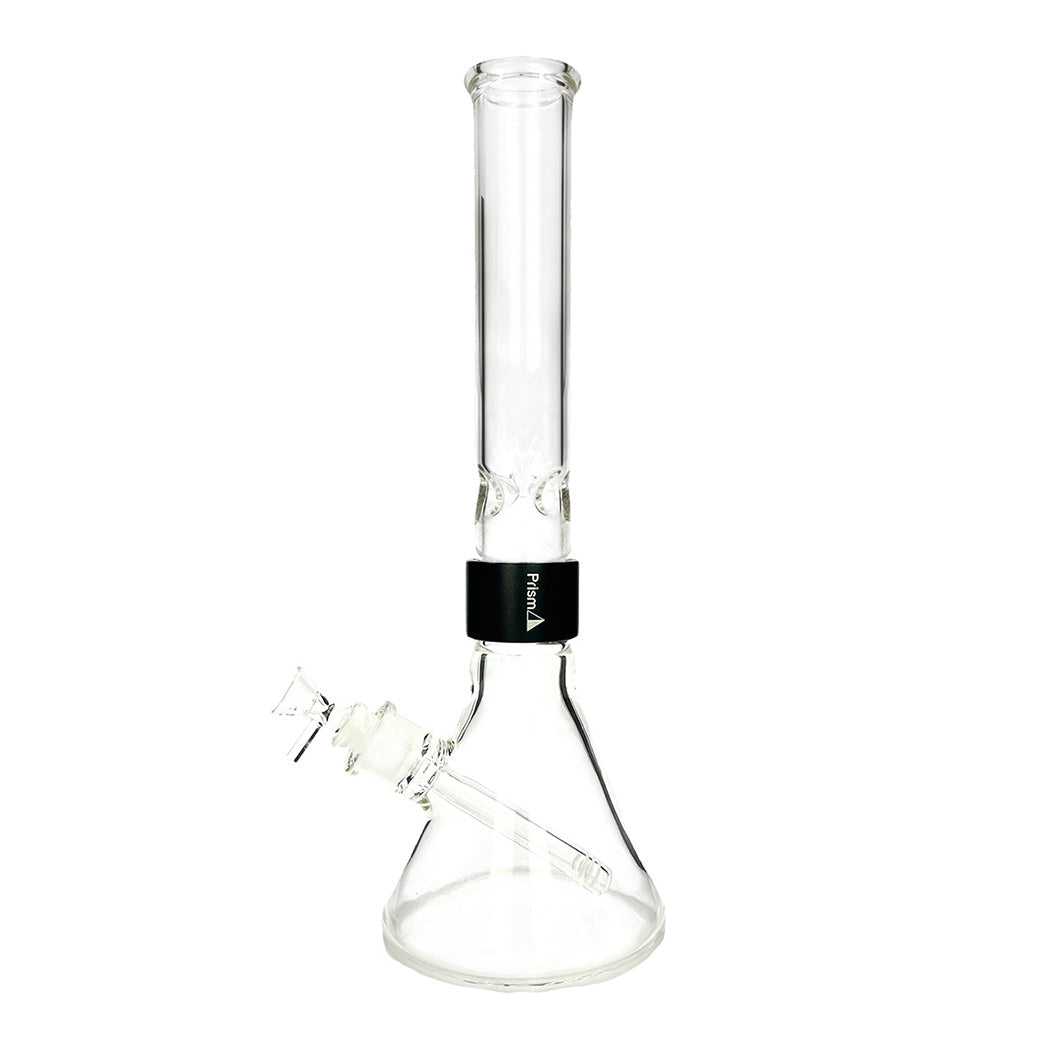 prism pipes 18" tall colored beaker bong black