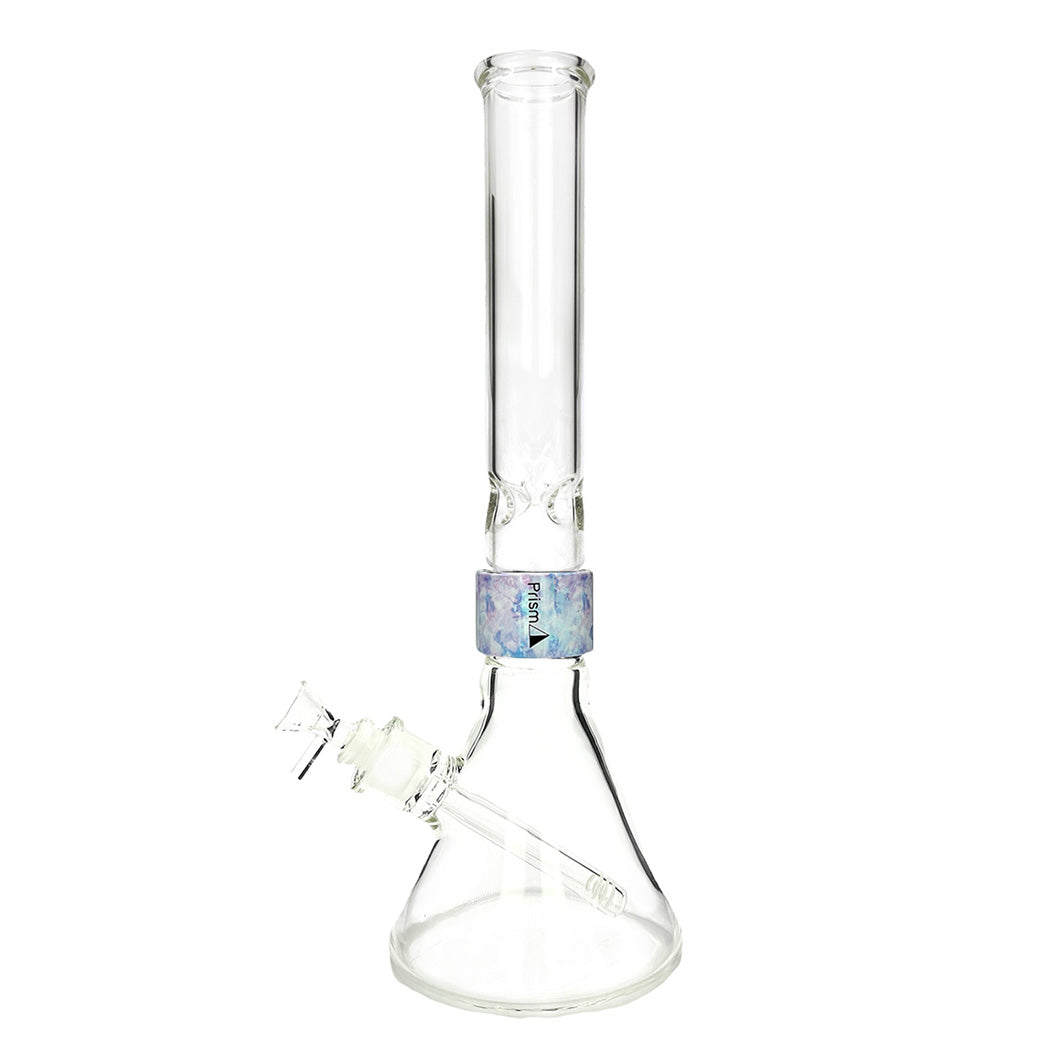 prism pipes halo beaker bong tie dye