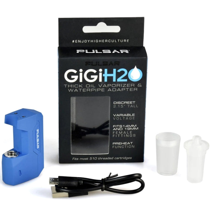 Pulsar GiGi H2O Cartridge Battery w. Water Pipe Adapter