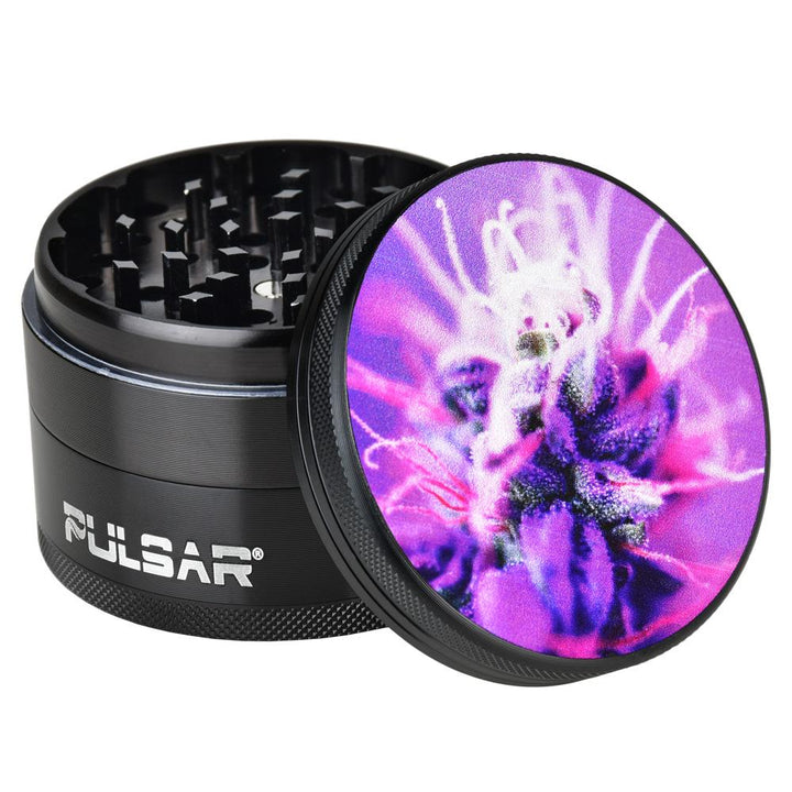 Pulsar 2.5” Metal 4-Piece Grinder - Multiple Designs!