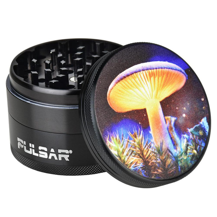 Pulsar 2.5” Metal 4-Piece Grinder - Multiple Designs!