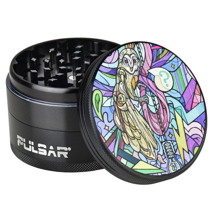 Pulsar 2.5” Metal 4-Piece Grinder - Multiple Designs!