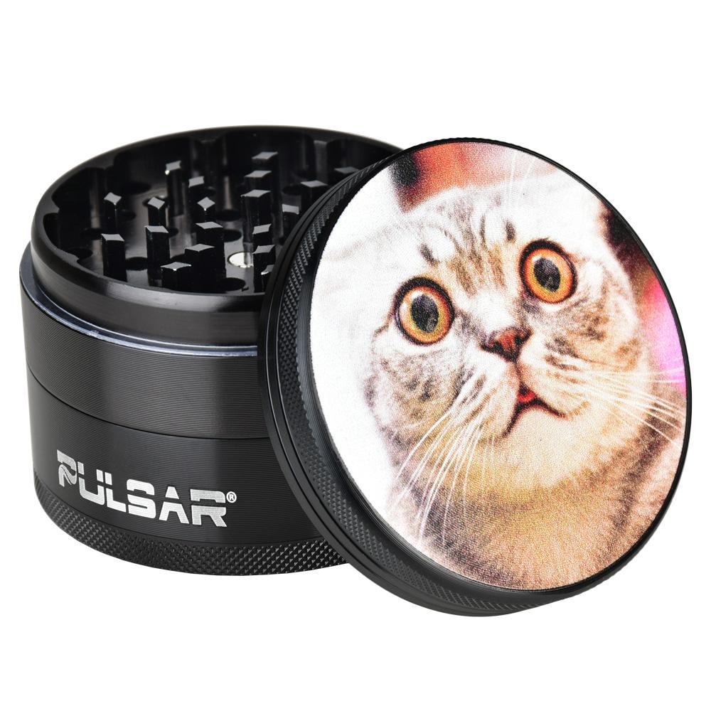 Pulsar 2.5” Metal 4-Piece Grinder - Multiple Designs!