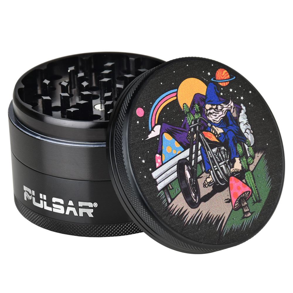 Pulsar 2.5” Metal 4-Piece Grinder - Multiple Designs!