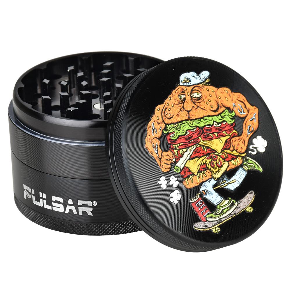 Pulsar 2.5” Metal 4-Piece Grinder - Multiple Designs!