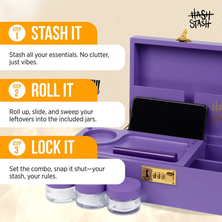 HashStash OG Stash Box (Purple)