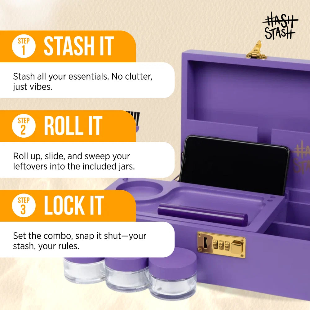 HashStash OG Stash Box (Purple)