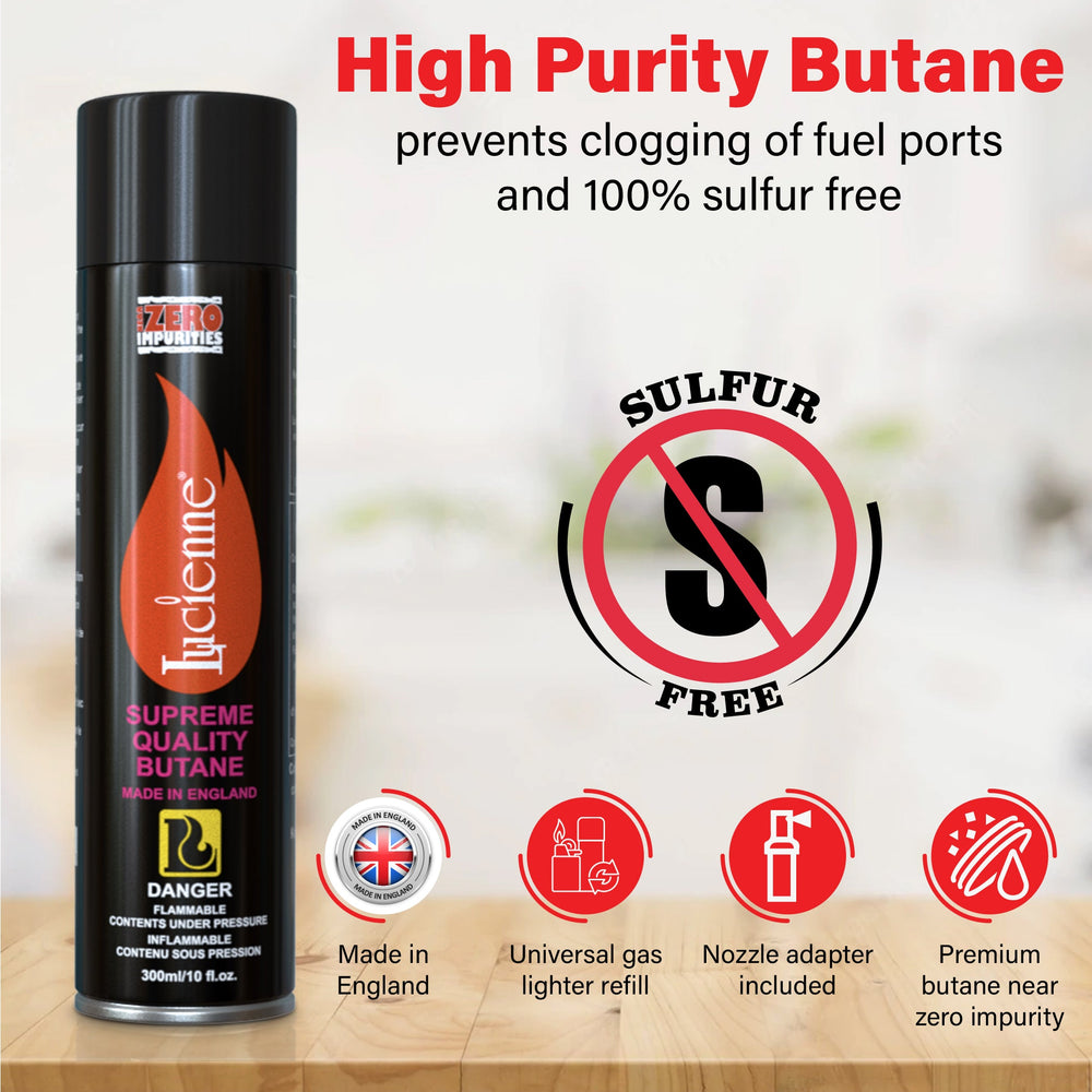 Lucienne Butane sulfur free ad