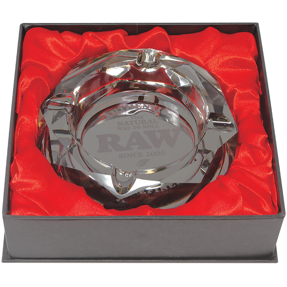 RAW 'The Dark Side' Glass Ash Tray