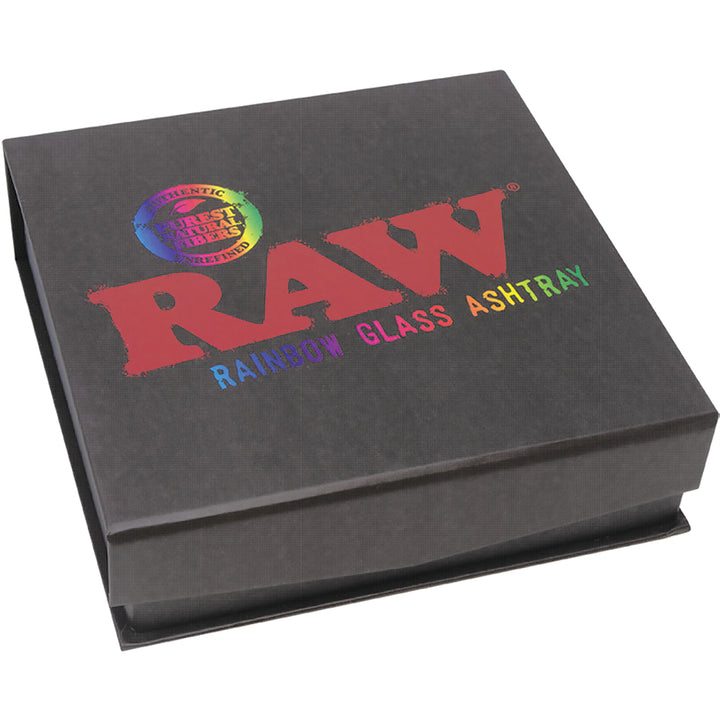 RAW 'Rainbow' Glass Ash Tray