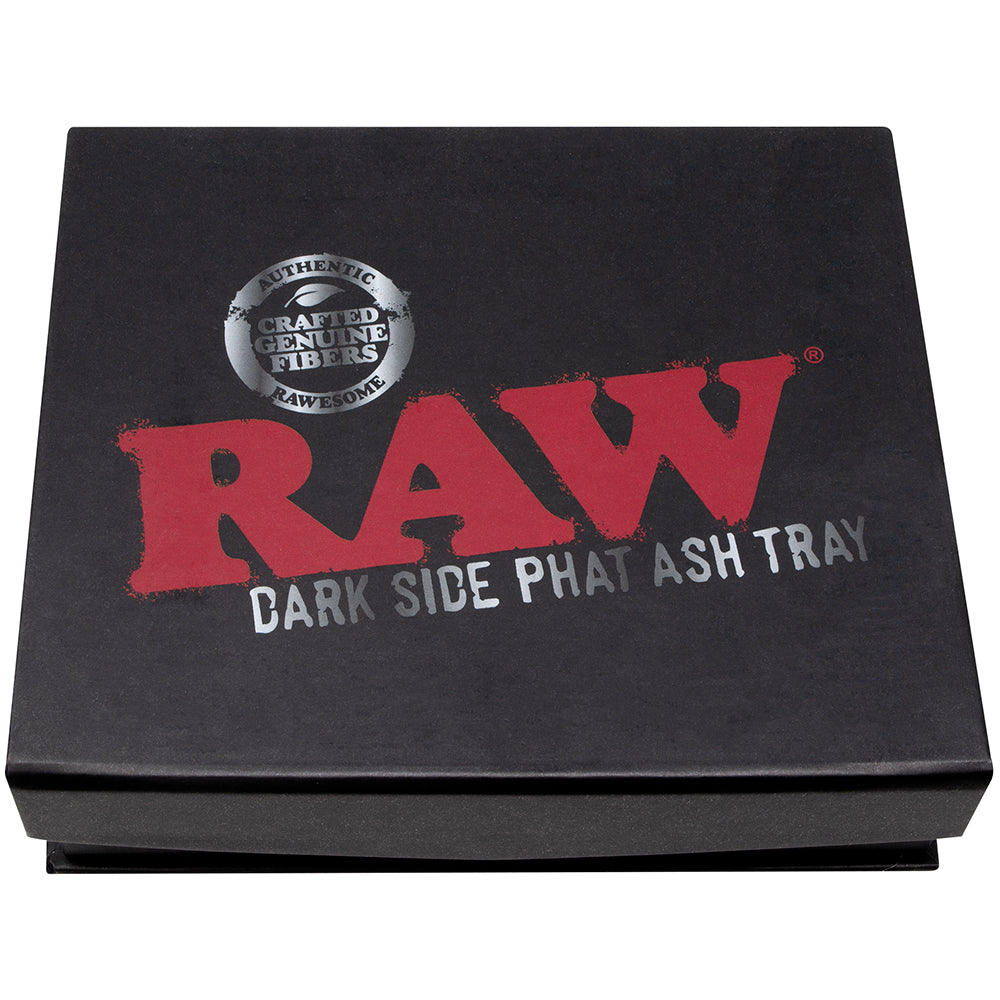 RAW 'The Dark Side' Phat Glass Ash Tray V2