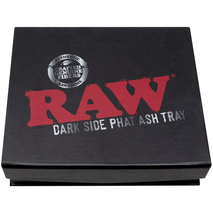 RAW 'The Dark Side' Phat Glass Ash Tray V2