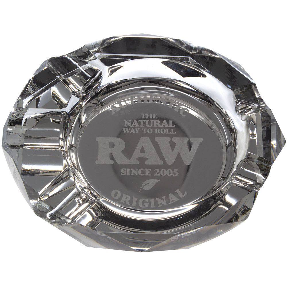 RAW 'The Dark Side' Phat Glass Ash Tray V2