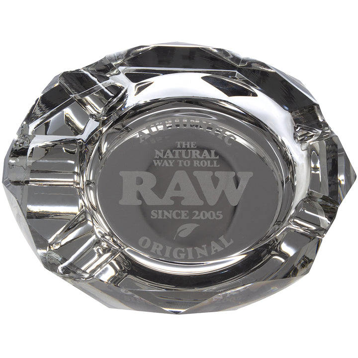 RAW 'The Dark Side' Phat Glass Ash Tray V2