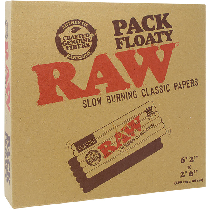 RAW Floaty King Size box packaging 