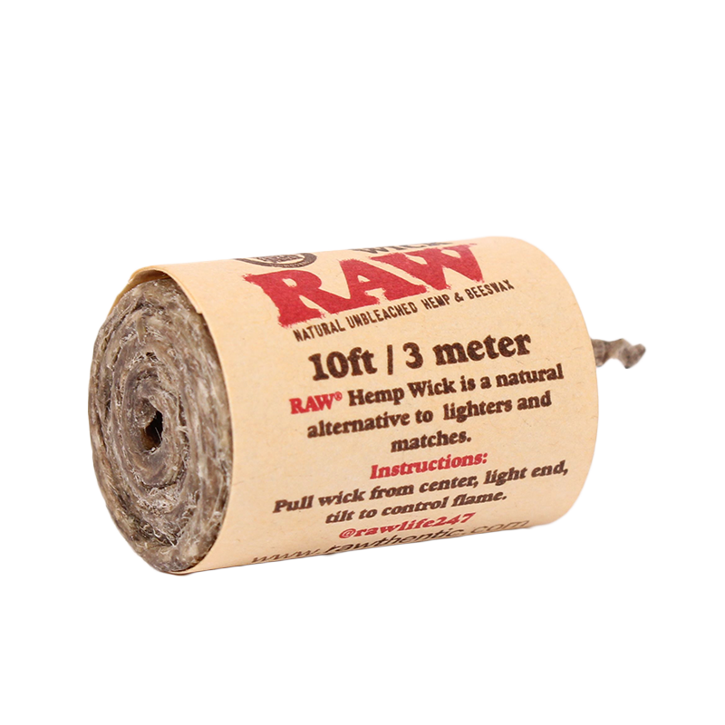 RAW Hemp Wick (10 Feet)