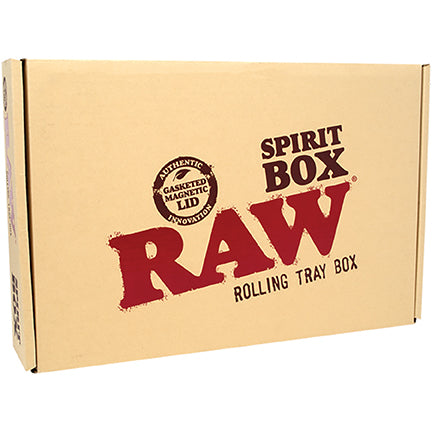RAW Spirit Stash Box & Rolling Tray