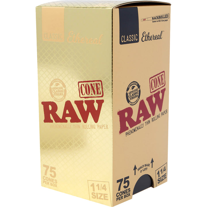 RAW Ethereal Cones 1 1/4" (75 count)