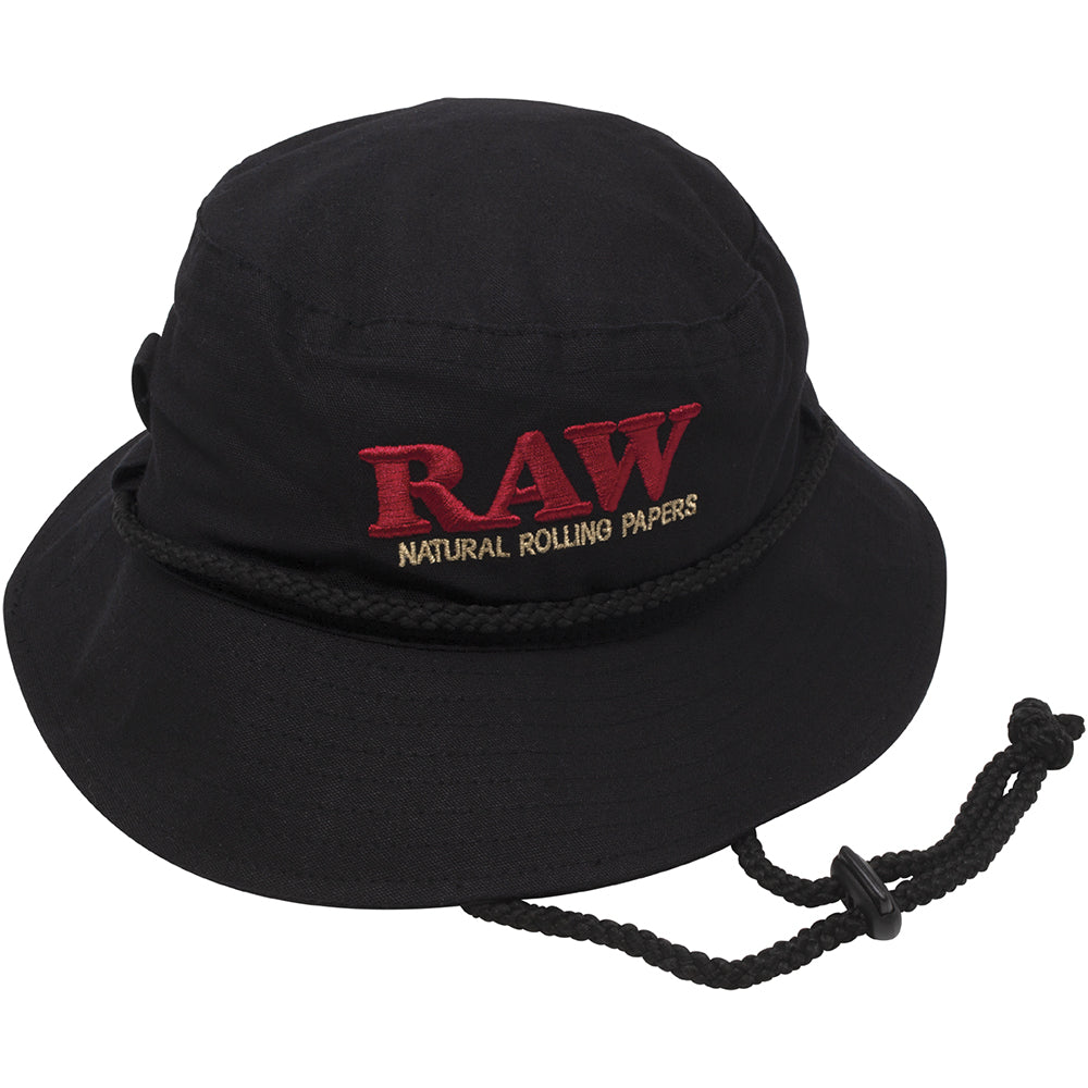 Raw Smokemans Bucket Hat black