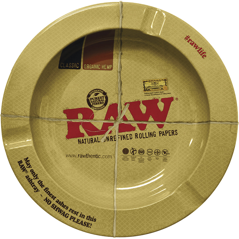 RAW Round Metal Magnetic AshTray