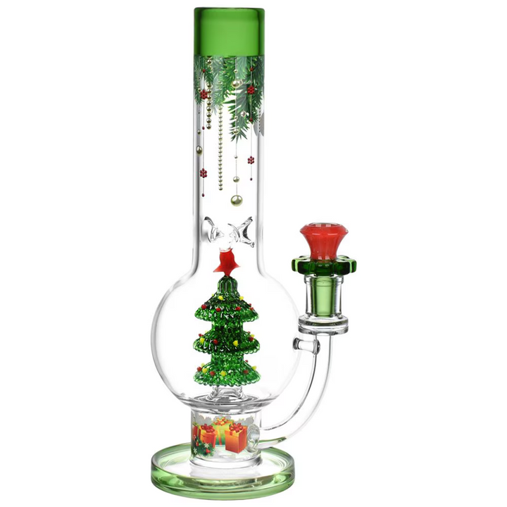 Christmas Cheer Glass Bong