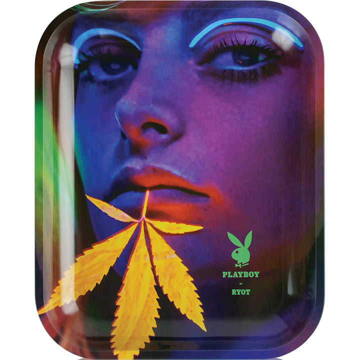Playboy x Ryot Large Leaf Rolling Tray