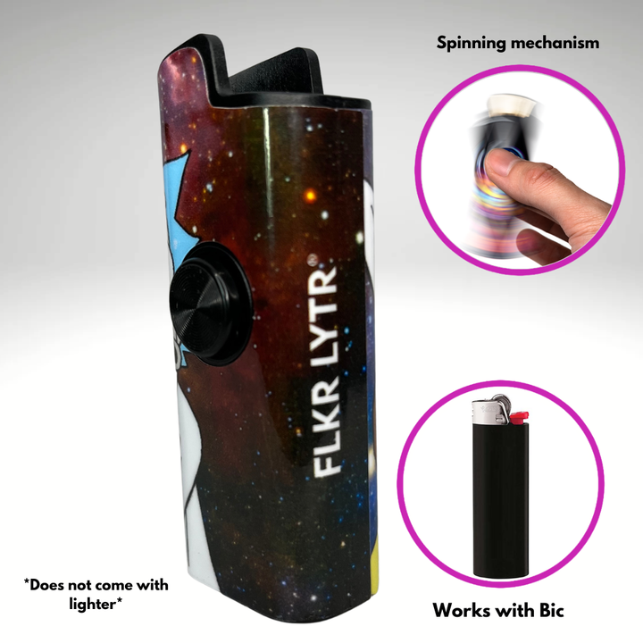 Fidget Spinner Lighter Case (R&M)