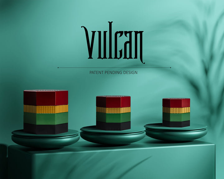 Vulcan 4-Piece Grinder 2.2" (Rasta)