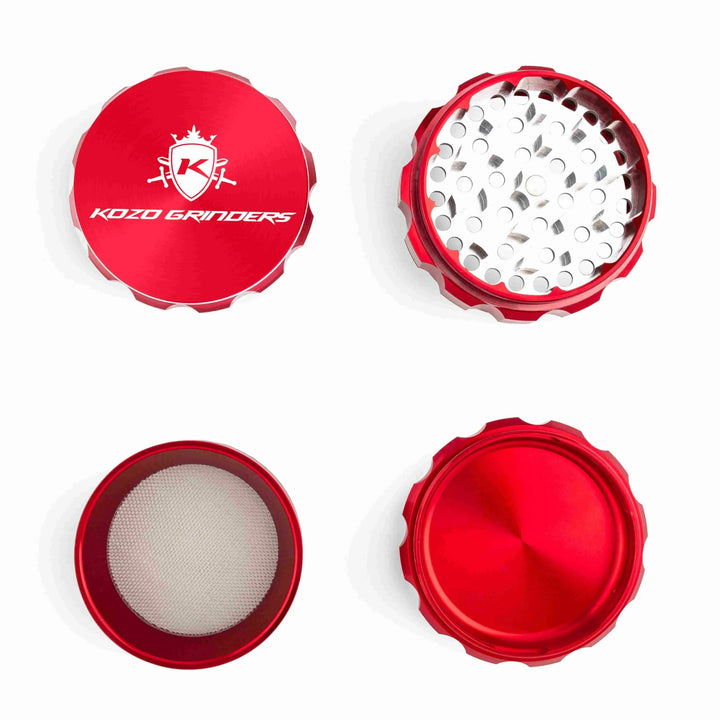 Kozo Grinder 3" (Red)