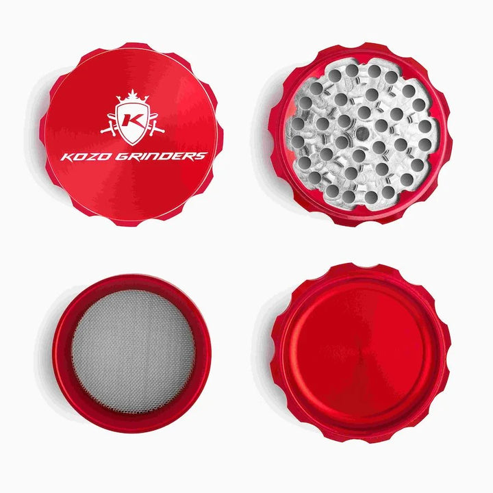 Kozo Grinder 2.5" (Red)