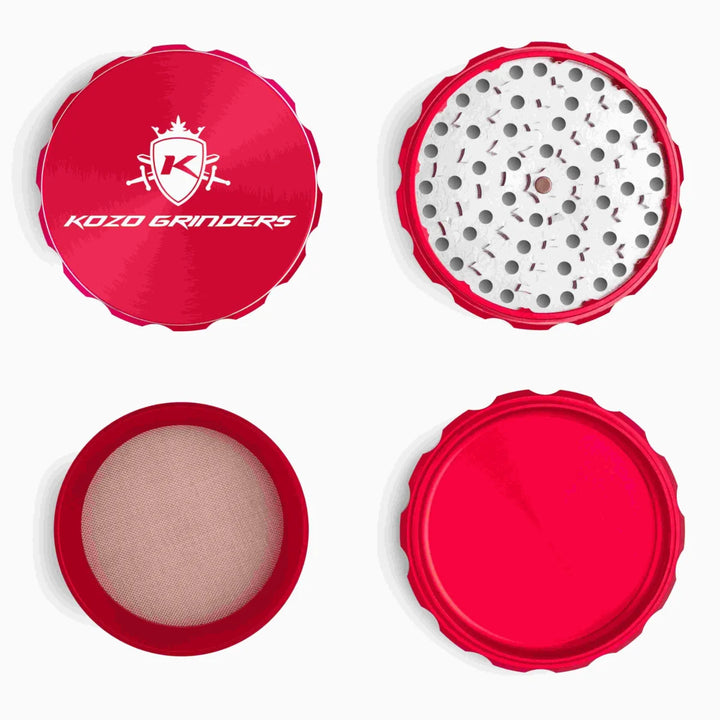 Kozo Grinder 4" (Red)