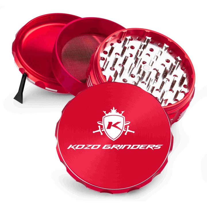 Kozo Grinder 4" (Red)