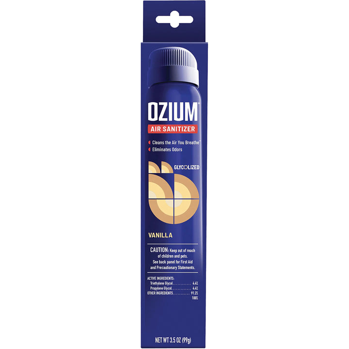 Ozium Air Sanitizer Spray 3.5oz (Vanilla)