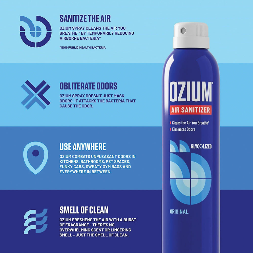 Ozium Air Sanitizer Spray 8oz (Original)