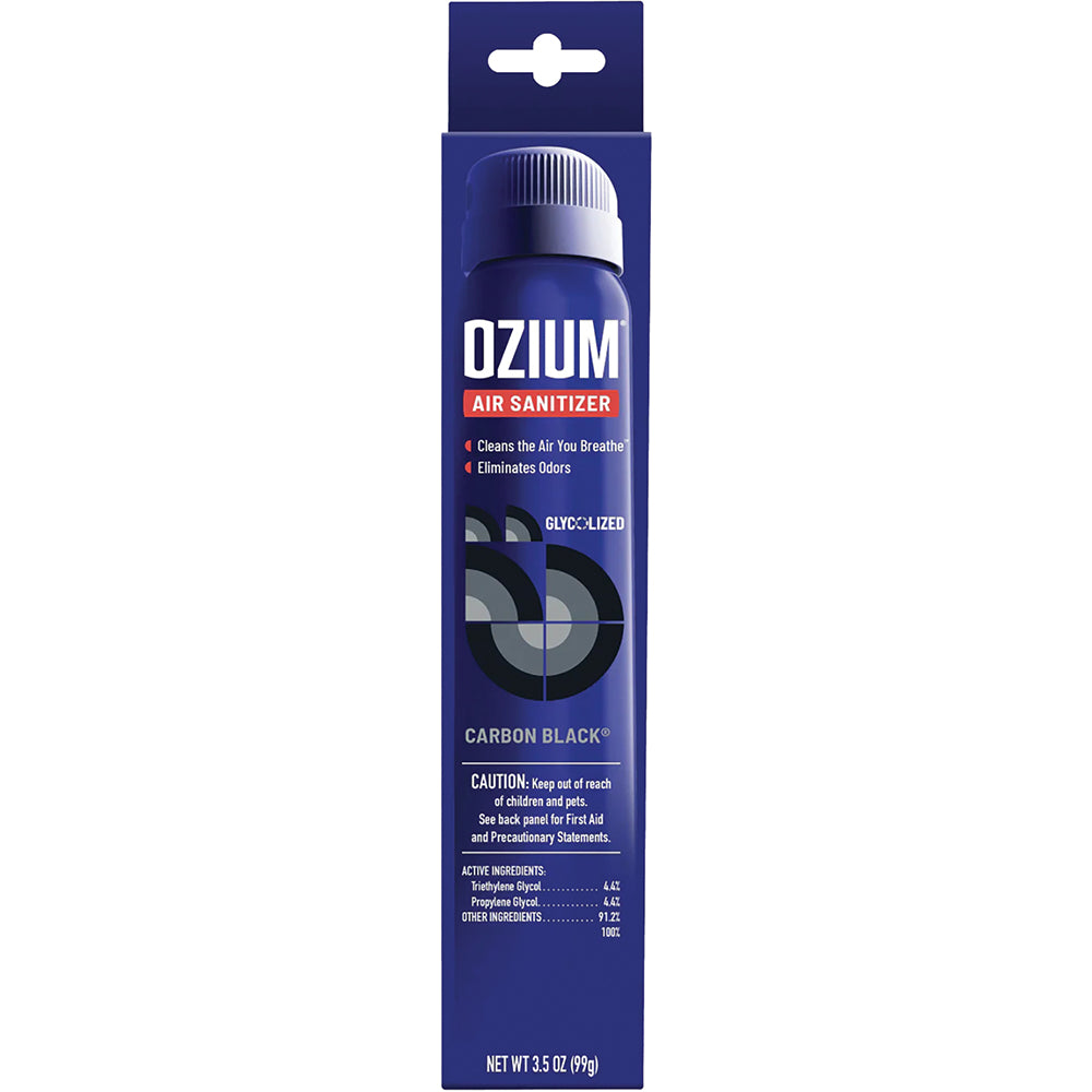 Ozium Air Sanitizer Spray 3.5oz (Carbon Black)