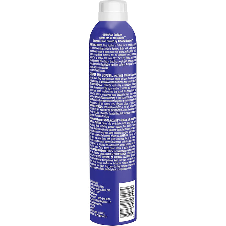Ozium Air Sanitizer Spray 8oz (Vanilla)