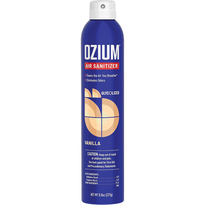 Ozium Air Sanitizer Spray 8oz (Vanilla)