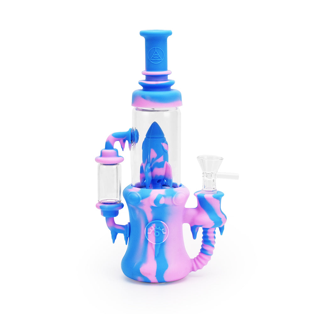 Ritual 8.5” Silicone Rocket Recycler Bong