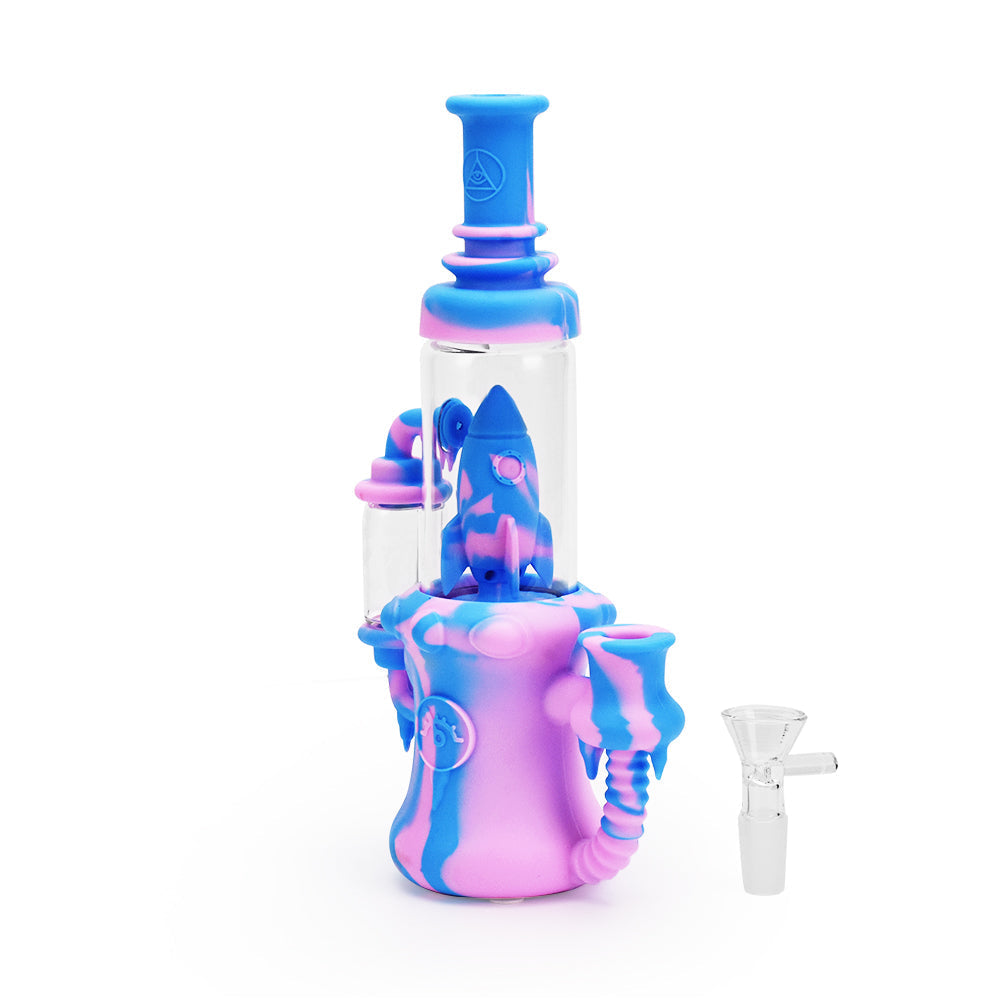 Ritual 8.5” Silicone Rocket Recycler Bong