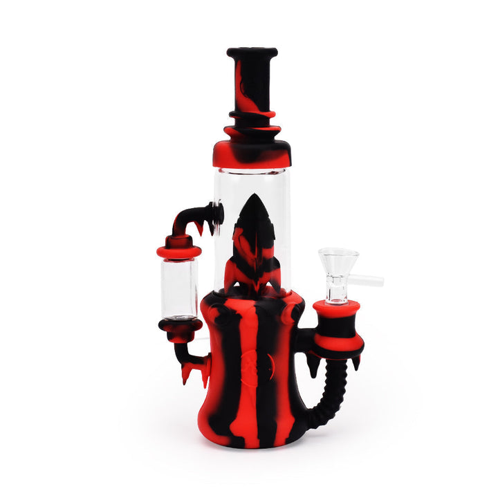 Ritual 8.5” Silicone Rocket Recycler Bong