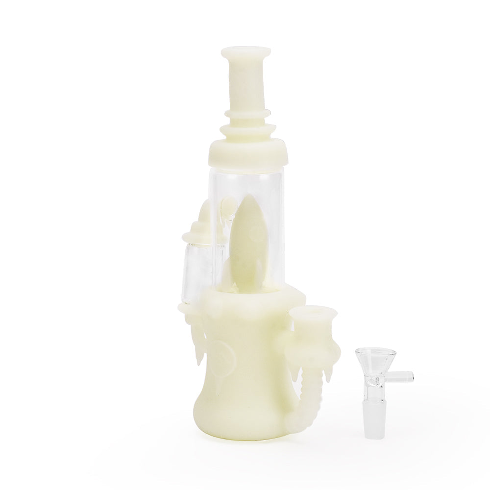 Ritual 8.5” Silicone Rocket Recycler Bong