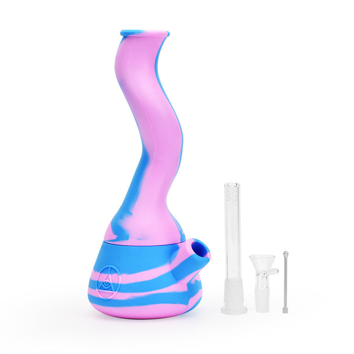 Ritual 10” Wavy Silicone Beaker Bong