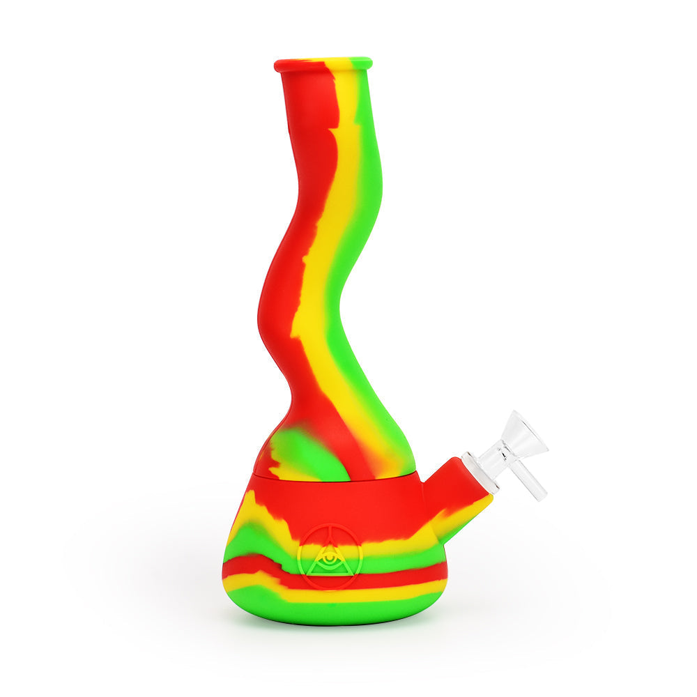 Ritual 10” Wavy Silicone Beaker Bong