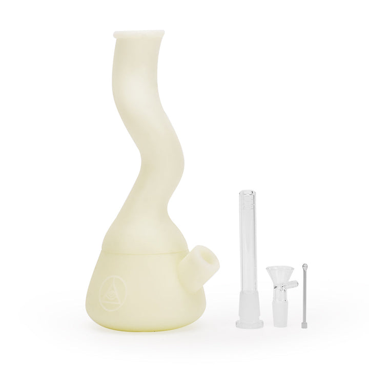 Ritual 10” Wavy Silicone Beaker Bong