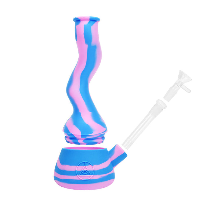 Ritual 10” Wavy Silicone Beaker Bong