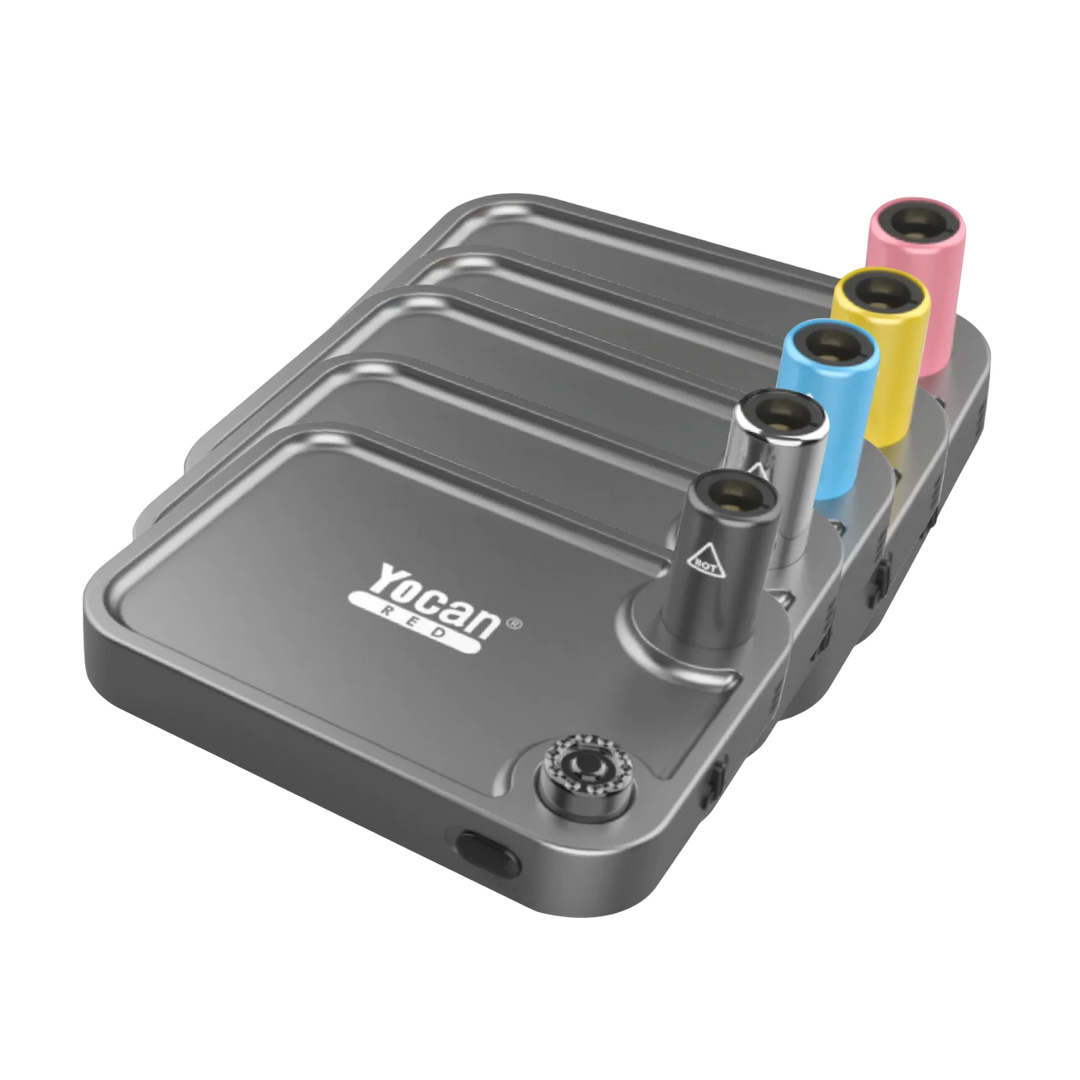 Yocan Red Slate Torch Tray (Silver)