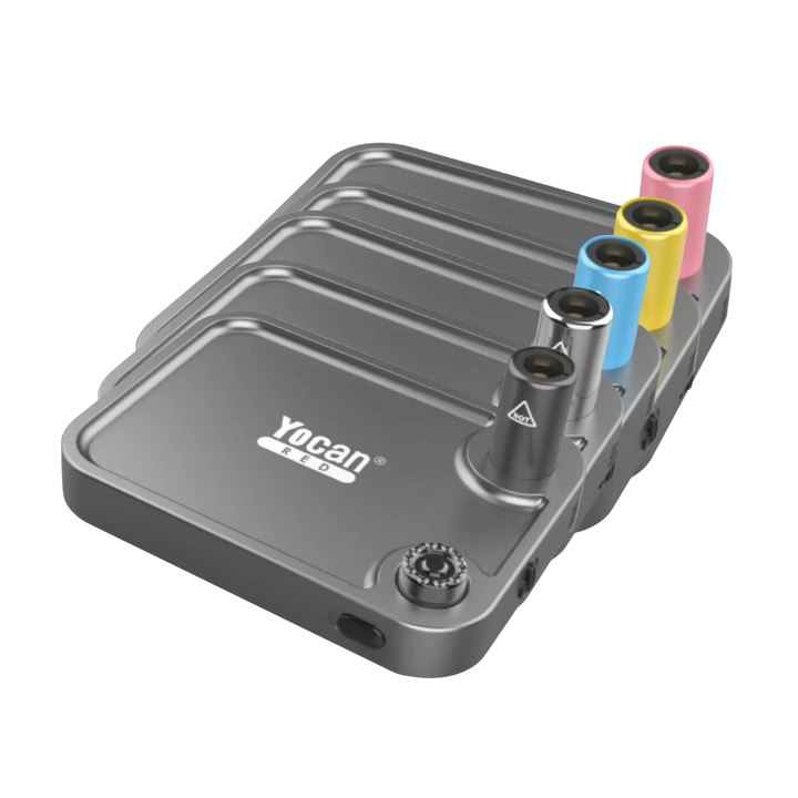 Yocan Red Slate Torch Tray (Silver)